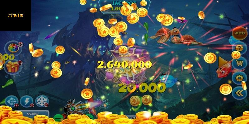 Mẹo chinh phục game bắn cá đổi thưởng tiền thật tại 77win